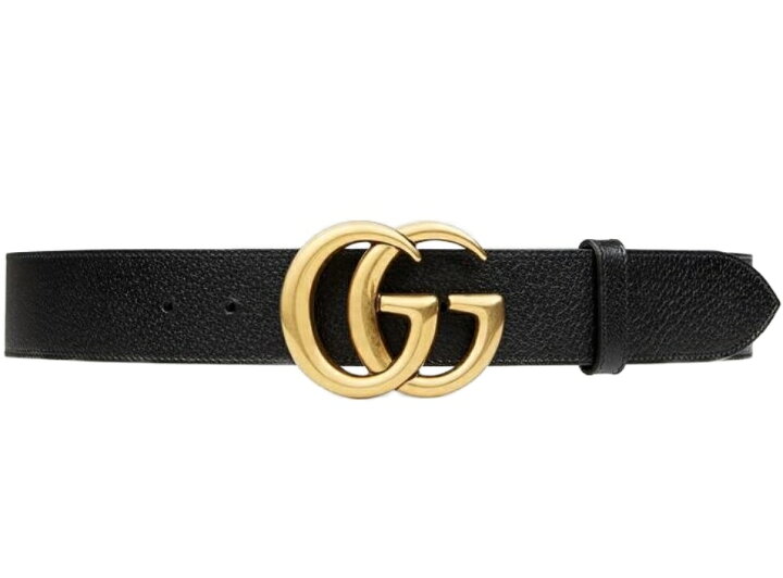 楽天市場】GUCCI 406831-DJ20T-1000グッチ ダブルG バックル レザー 