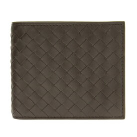 BOTTEGA VENETA193642-V4651-2006ボッテガヴェネタ 二折小銭財布イントレチャートカーフレザーエスプレッソ