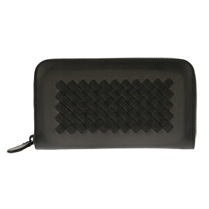 BOTTEGAVENETA114076-VCBV1-8574ボッテガ・ヴェネタラウンドファスナー長財布レザーブラウン系