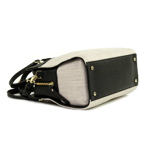 katespadePXRU6787-296ケイトスペードショルダーバッグジュートリネンレーヨン×レザーCRISPLINEN