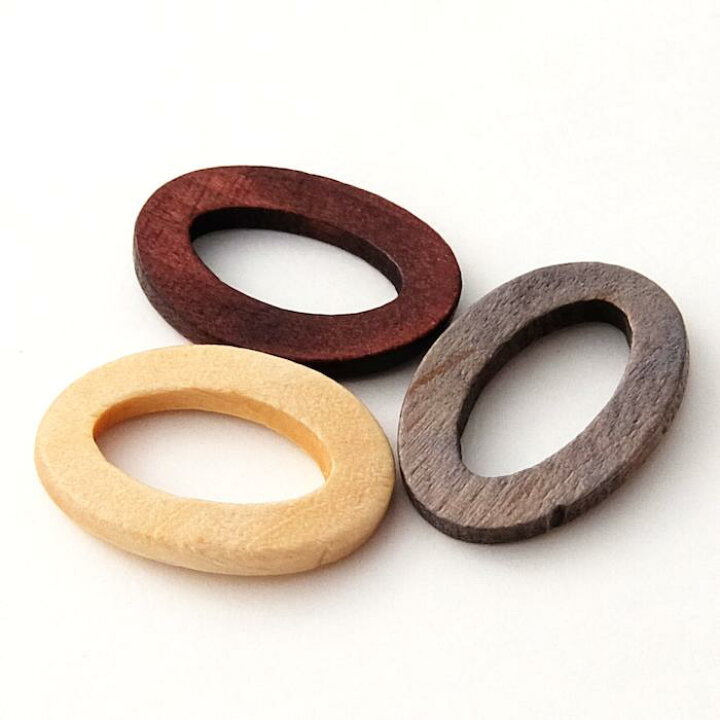楽天市場 ウッドパーツ フープオーバル 1個 ウッド 木 ビーズ アクセサリーパーツ アクセサリー パーツ ブレスレット ピアス イヤリング ネックレス ワンポイント 手芸 資材 素材 ビーズパーツ販売アクセサリー通り