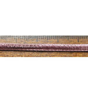 【日本製】両面ベルベットリボン 3mm ライトアメジスト (1mカット済み) ビーズ パーツ リボン