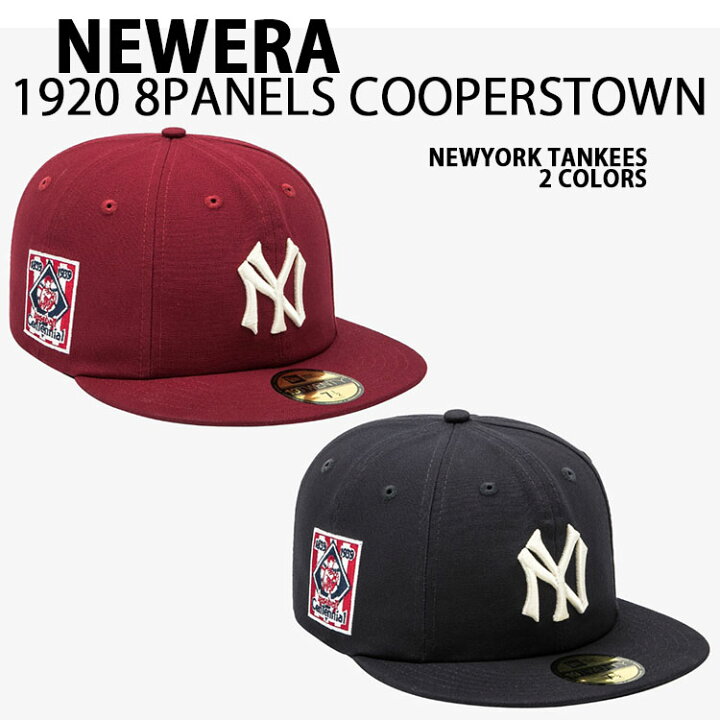 楽天市場】NEWERA ニューエラ キャップ クーパーズタウン 1920 8PANELS 