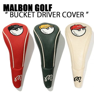 MARBON GOLF �}���{�� �S���t �w�b�h�J�o�[ BUCKET DRIVER COVER �S���t�N���u�J�o�[ �h���C�o�[�J�o�[ GREEN IVORY RED �o�P�b�g�h���C�o�[�J�o�[ �h���C�o�[�p M4143PCV10
