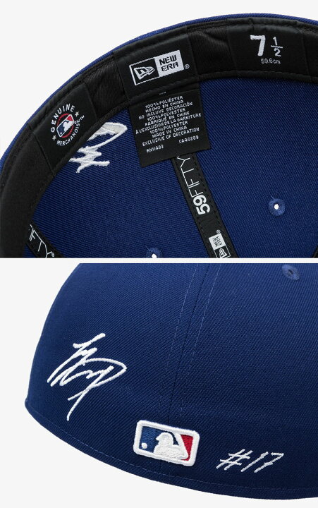 楽天市場】NEWERA ニューエラ キャップ 大谷翔平 サイン刺繍 59FIFTY 