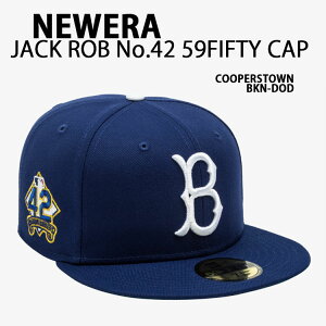 NEWERA �j���[�G�� �L���b�v 59FIFTY JACKIE ROBINSON DAY COLLECTION BKN DOD �W���b�L�[���r���\�� �u���b�N�X�h�W���[�X DARK ROYAL �x�[�X�{�[���L���b�v COOPERSTOWN 60662365