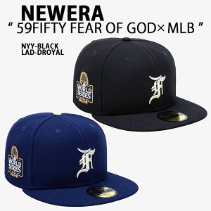 NEWERA �j���[�G�� �L���b�v FEAR OF GOD �t�B�A�I�u�S�b�h 59FIFTY NYY �����L�[�X BLACK LAD �h�W���[�X ROYAL�R���{�L���b�v �x�[�X�{�[���L���b�v �u���b�N �_�[�N���C���� 60766509 60766510