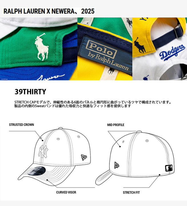 楽天市場】New Era ニューエラ RALPH LAUREN ラルフローレン キャップ 