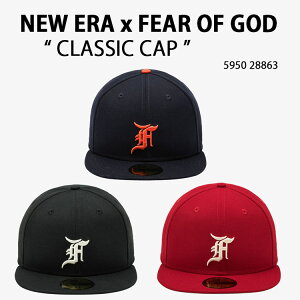 NEW ERA �j���[�G�� FEAR OF GOD �R���{ �L���b�v CLASSIC CAP 5950 28863 �N���V�b�N�f�U�C�� �x�[�X�{�[���L���b�v �X�q 59FIFTY FOG �t�B�A�I�u�S�b�h �V�J�S�z���C�g�\�b�N�X �V���V�i�e�B���b�Y �f�g��