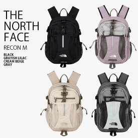 THE NORTH FACE ノースフェイス リュック RECON M リコン デイパック バックパック バッグ リュックサック 通勤 通学 ロゴ カジュアル WHITELABEL ブラック パープル ベージュ グレー メンズ レディース 男性用 女性用 男女共用 NM2DR08J/K/L/M