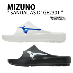 Mizuno ~Ym T_ SANDAL AS D1GE2301 V[T_ XChT_ BLACK WHITE V[Y Xbp S ̌^T_ ubN zCg Y fB[X