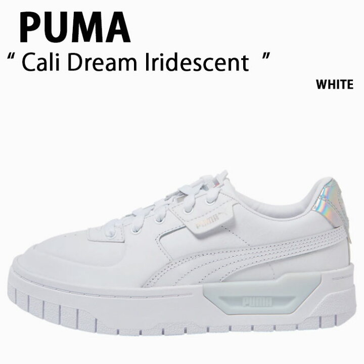 楽天市場】PUMA プーマ シューズ CALI DREAM IRIDESCENT WHITE 
