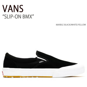 VANS oY Xj[J[ SLIP-ON BMX MARBLE BLACK WHITE YELLOW VN0005V1YL4 Xb|BMX }[uubN zCg CG[ Y fB[X jp p