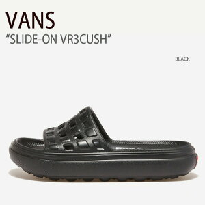 VANS バンズ サンダル SLIDE-ON VR3CUSH BLACK VN000BCCBLK スライドオンVR3クッシュ ブラック メンズ レディース 男性用 女性用