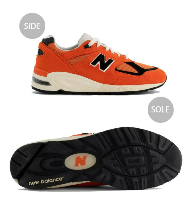 楽天市場】New Balance ニューバランス スニーカー M990 ORANGE 