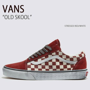 VANS oY Xj[J[ OLD SKOOL STRESSED RED WHITE VN0007NTY52 I[hXN[ XgXgbh zCg Y fB[X jp p