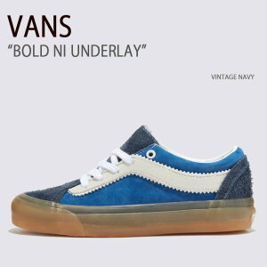 VANS oY Xj[J[ BOLD NI UNDERLAY VINTAGE NAVY VN000DNQNVY {[hj[A_[C Be[WlCr[ Y fB[X jp p