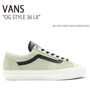 VANS oY Xj[J[ OG STYLE 36 LX BIG FOOT HAIRY SUEDE WINTER PEAR VN0A4BVEBYY OGX^C36LX rbOtbgXG[hEB^[yA Y jp