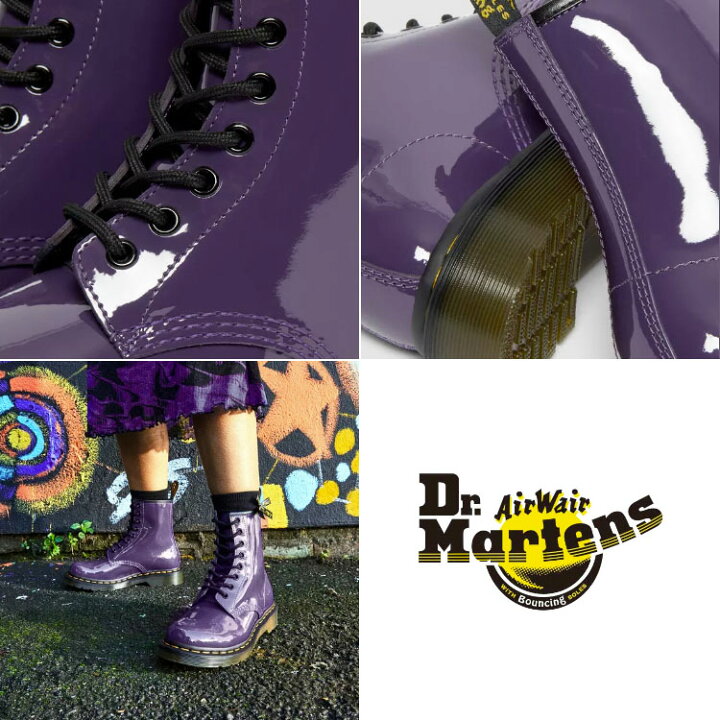 楽天市場】Dr.Martens ドクターマーチン 8ホールブーツ レザー 1460 