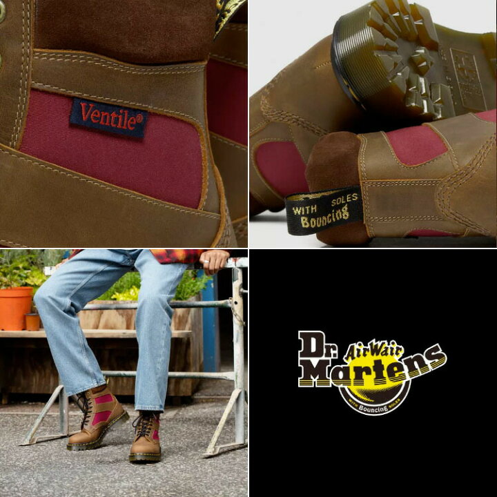 楽天市場】Dr.Martens ドクターマーチン 8ホール ブーツ 1460 MADE IN 