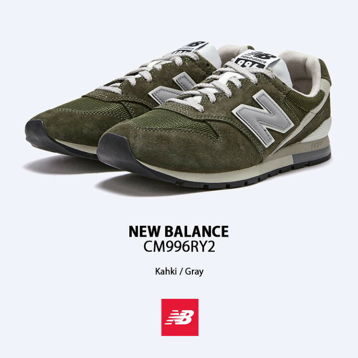 楽天市場】New Balance ニューバランス スニーカー CM996RY2 KHAKI 