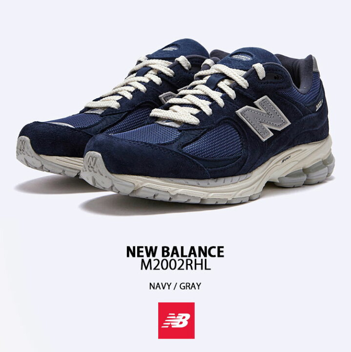 楽天市場】New Balance ニューバランス スニーカー M2002RHL NAVY GRAY 
