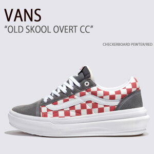 VANS oY Xj[J[ OLD SKOOL OVERT CC CHECKERBOARD PEWTER RED VN000BWALN4 I[hXN[I[o[gCC `FbJ[{[hs[^[ bh Y fB[X jp p