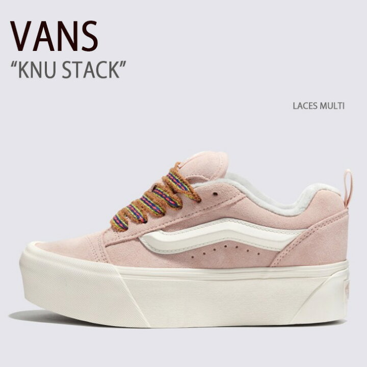 楽天市場】VANS バンズ スニーカー KNU STACK LACES MULTI VN000CRSBMC 