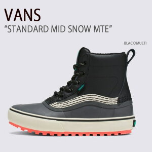 VANS �o���Y �u�[�c STANDARD MID SNOW MTE BLACK MULTI VN0A5JHZBML �X�^���_�[�h�~�b�h�X�m�EMTE �u���b�N �}���` �����Y ���f�B�[�X �j���p �����p