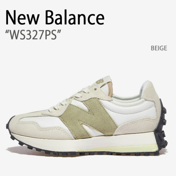 楽天市場】New Balance ニューバランス スニーカー 327 WS327PS BEIGE 