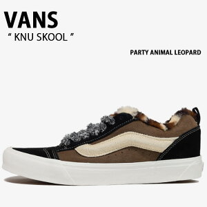 VANS �o���Y �X�j�[�J�[ KNU SKOOL PARTY ANIMAL LEOPARD VN0009QCLPR �j���[�X�N�[�� �p�[�e�B�[�A�j�}�����I�p�[�h �����Y ���f�B�[�X �j���p �����p