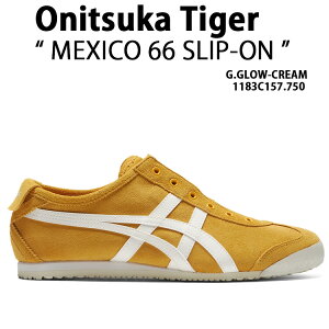 Onitsuka Tiger IjcJ^CK[ Xj[J[ MEXICO 66 SLIP-ON GOLDEN GLOW CREAMY fB[X jp p1183C157.750