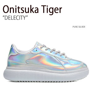 Onitsuka Tiger IjcJ^CK[ Xj[J[ DELECITY PURE SILVER fVeB sAVo[ Y fB[X jp p 1183C195.020