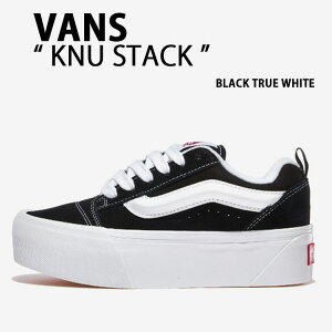 VANS oY Xj[J[ KNU STACK BLACK TRUE WHITE VN000CP66BT j[X^bN ubN gD[zCg Y fB[X jp p