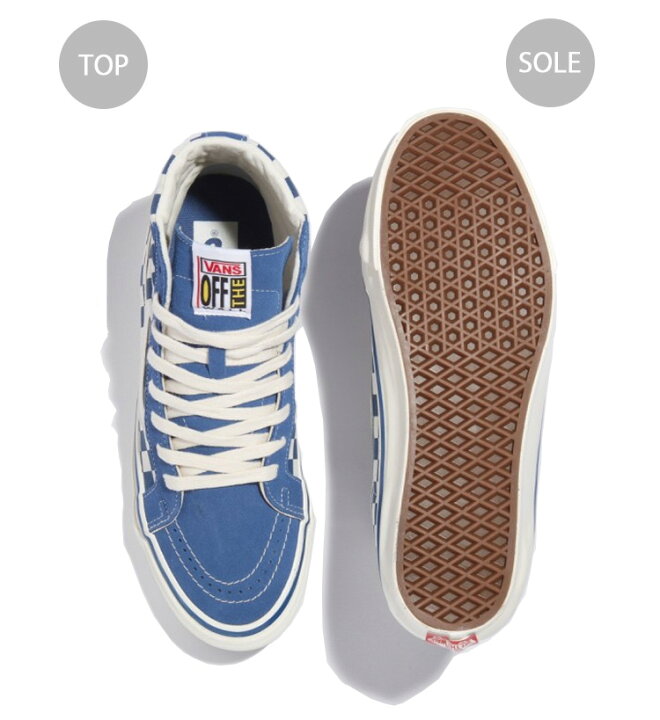 楽天市場】VANS バンズ スニーカー VANS CHECKERBOARD SK8-Hi MEDIUM 