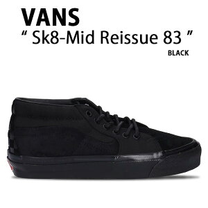 VANS oY Xj[J[ Sk8-Mid Reissue 83 MG LX TDC BLACK VN000E7JCJI XP[g~bh CV[83 MG LX TDC ubN Y fB[X jp p