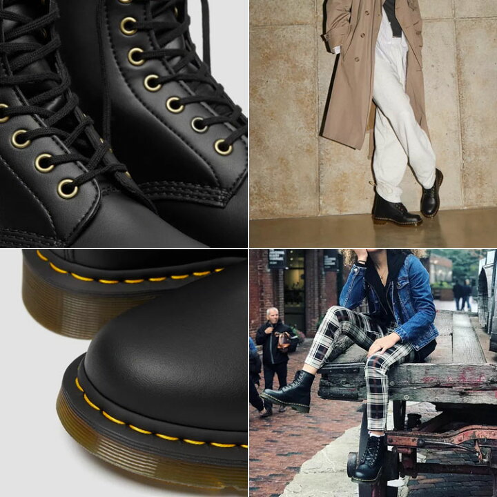 楽天市場】Dr.Martens ドクターマーチン 8ホールブーツ レザーブーツ 