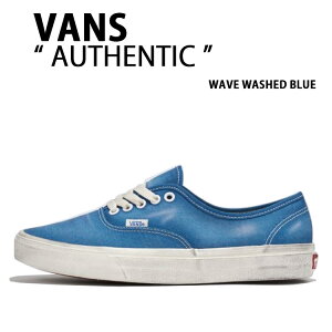 VANS oY Xj[J[ AUTHENTIC WAVE WASHED BLUE VN000BW5CJE I[ZeBbN EF[u EHbVh u[ Y fB[X jp p