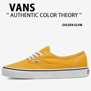 VANS �o���Y �X�j�[�J�[ AUTHENTIC COLOR THEORY GOLDEN GLOW VN000BW5LSV �I�[�Z���e�B�b�N �J���[ �Z�I���[ �S�[���f�� �O���[ �����Y ���f�B�[�X �j���p �����p