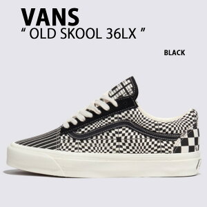 VANS oY Xj[J[ OLDSKOOL 36 LX PATTERN CLASH BLACK VN000CNGBLK I[hXN[ 36 LX ubN Y fB[X jp p