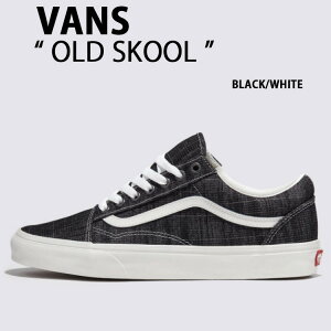 VANS oY Xj[J[ OLD SKOOL THREADED DENIM BLACK WHITE VN000CR5Y28 I[hXN[ Xfbhfj ubN zCg Y fB[X jp p