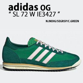 adidas originals アディダス スニーカー SL 72 W IE3427 NINDIG SEGRSP GREEN シューズ インディゴ グリーン メンズ レディース【中古】未使用品