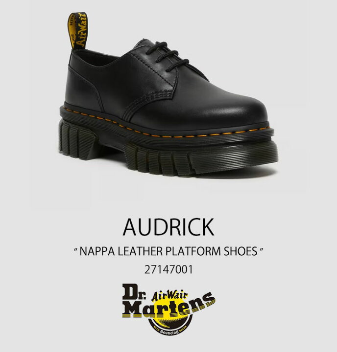 楽天市場】Dr.Martens ドクターマーチン レザーシューズ AUDRICK NAPPA 