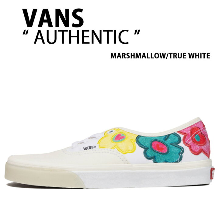 楽天市場】VANS バンズ スニーカー AUTHENTIC MARSHMALLOW TRUE WHITE 