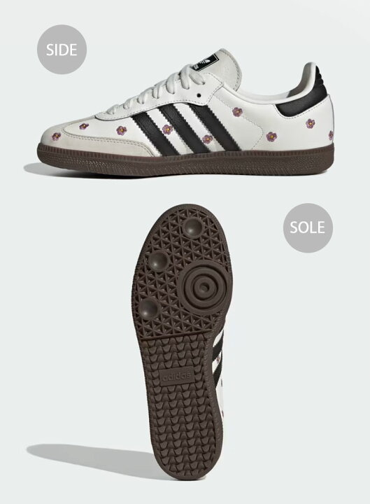 楽天市場】adidas originals アディダス スニーカー SAMBA OG FLOWER 