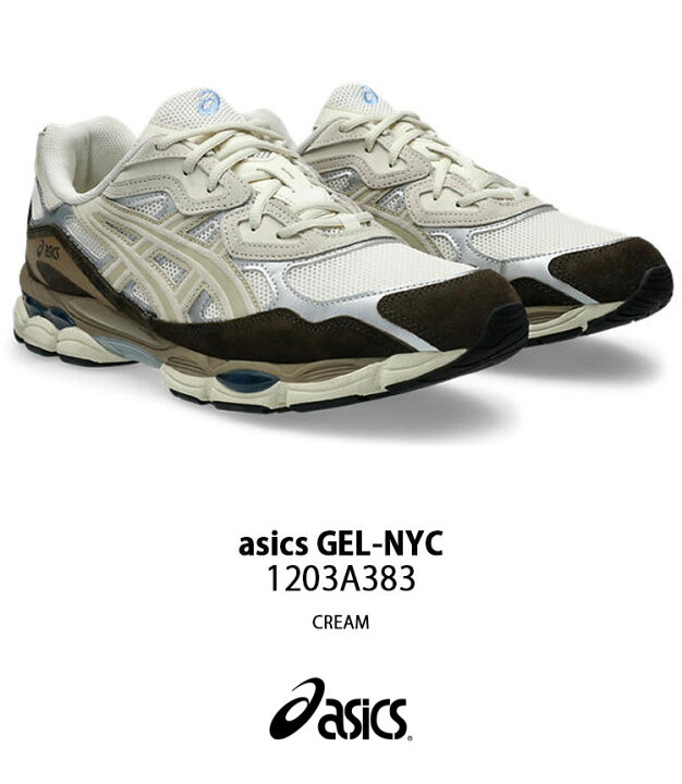 楽天市場】asics アシックス スニーカー GEL-NYC CREAM 1203A383-103 