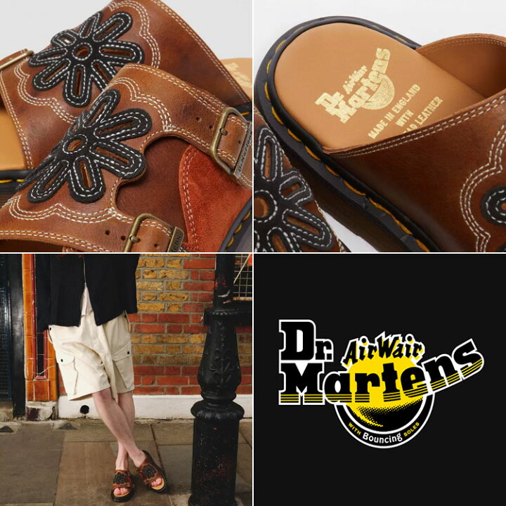 楽天市場】Dr.Martens ドクターマーチン サンダル レザー スライド  