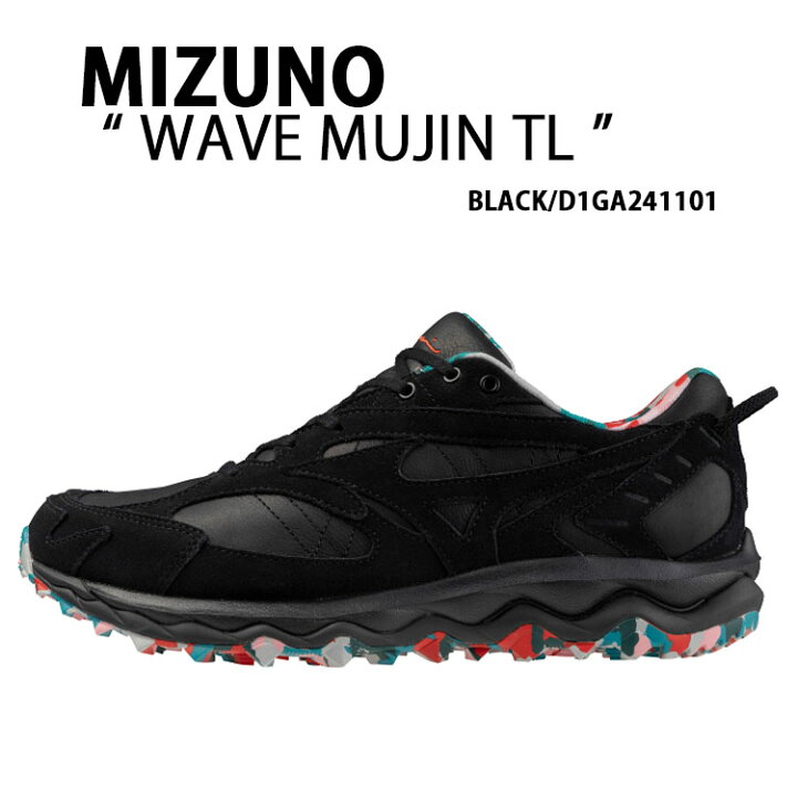 楽天市場】Mizuno ミズノ スニーカー WAVE MUJIN TL BLACK D1GA241101 