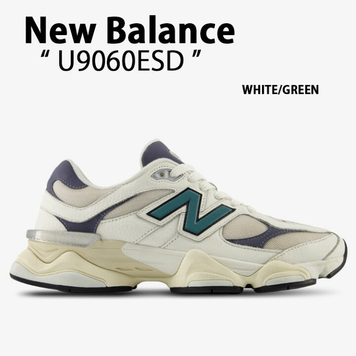 楽天市場】New Balance ニューバランス スニーカー U9060ESD WHITE  
