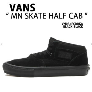 VANS oY Xj[J[ MN SKATE HALF CAB BLACK VN0A5FCDBKA n[tLu V[Y XP{[V[Y XG[h ubN Y fB[X